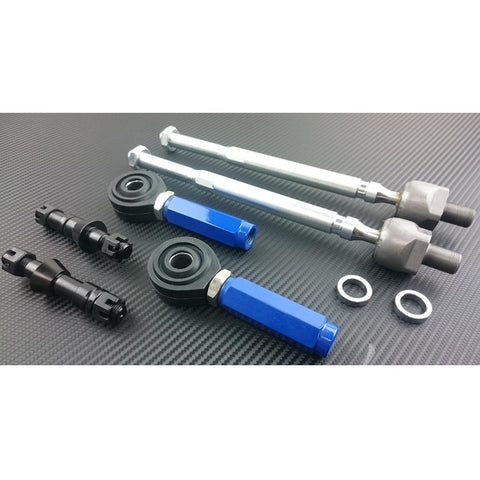 P2M Inner Tie Rod w/Pro Type Outer Tie Rod Combo Set | 1989-1998 Nissan S13/14 240SX (P2-PROTRDCMB134-HC)