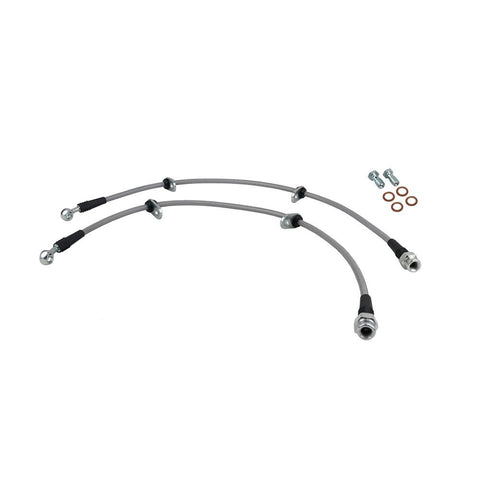 P2M Steel Braided Front Brake Lines | 2006-2008 Honda S2000 (P2-S2KAP2FR)