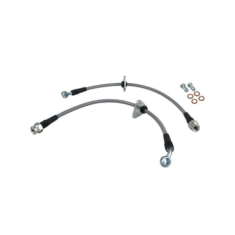 P2M Steel Braided Rear Brake Lines | 2006-2008 Honda S2000 (P2-S2KAP2RR)