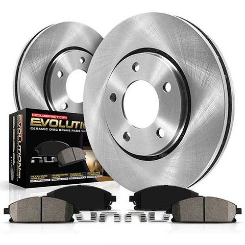 Power Stop Front & Rear Autospecialty Brake Kit w/Calipers | 2009-2010 Mazda 3 S (KCOE126A)