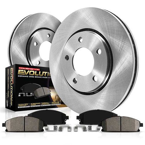Power Stop Front Autospecialty Brake Kit | Multiple Subaru Fitments (KOE2373)