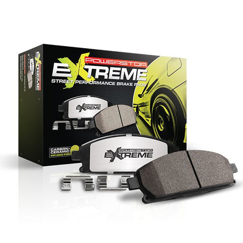 Power Stop 05-10 Ford Mustang Front Z26 Extreme Street Brake Pads w/Hardware (Z26-1081)