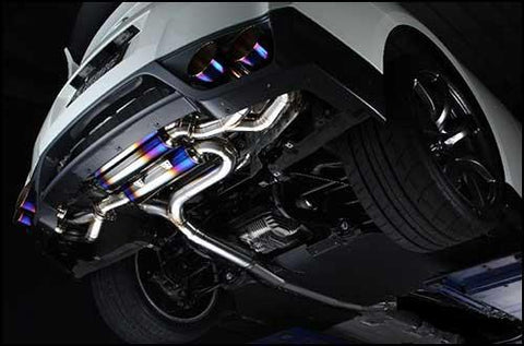 Powerhouse Amuse Quad Titanium Tip Exhaust (R35 GT-R) - Modern Automotive Performance
