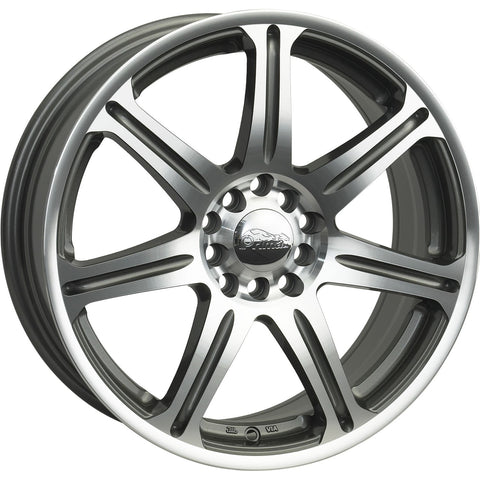 Primax Model 533 4x100/114.3 Bolt 14x6" Size 35 Offset Machined Wheels