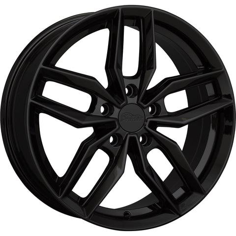 Primax Model 776 5x114.3 Bolt 15x6.5" Size 38 Offset Wheels in Black