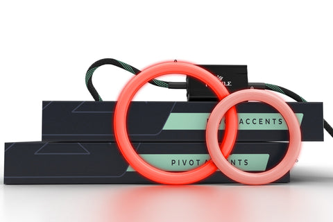 Profile 80mm: Profile Pivot Ring w/ Driver - Dual Red (LED232)