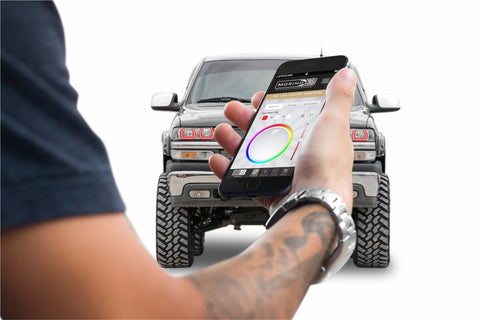 Profile 200mm Rectangle: Profile Prism Halo w/ Driver - RGB (LED44)