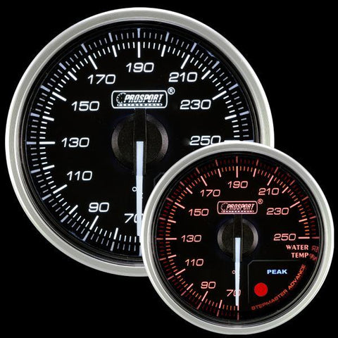 Prosport 52mm Supreme Electrical Water Temp. Gauge (216CLSDWAWTU-R.F)
