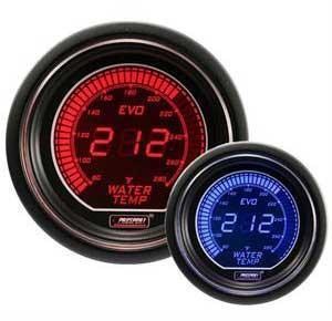 Prosport Evo Series 52mm Digital Water Temperature Gauge - Modern Automotive Performance
