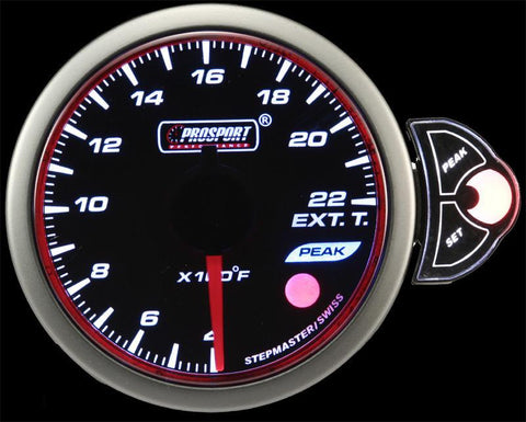 Prosport Premium Halo Series 52mm EGT Gauge (216HLEGT270-PK.F)