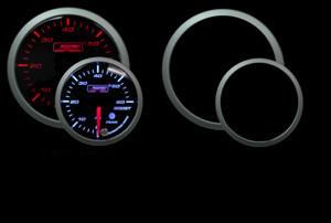 Prosport 52mm Premium Amber / White Electric Boost Gauge (216SMBOSWL270-PK-60.PSI)