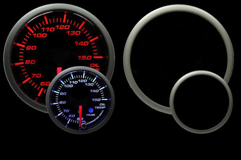 Prosport Metric 52mm Oil Temperature Gauge (216SMOT270-PK-C)