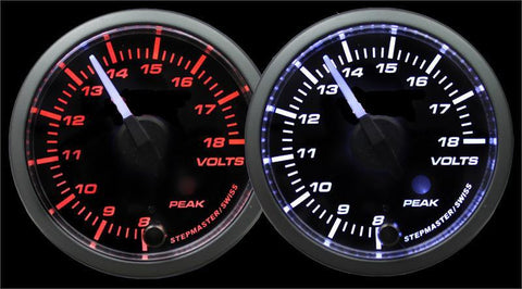 Prosport Premium 52mm Volts Gauge (216SMWAVOWNCL270-PK)