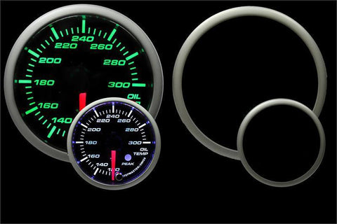 Prosport Premium 52mm Oil Temperature Gauge (216SMWGOTSWL270-PK.F)