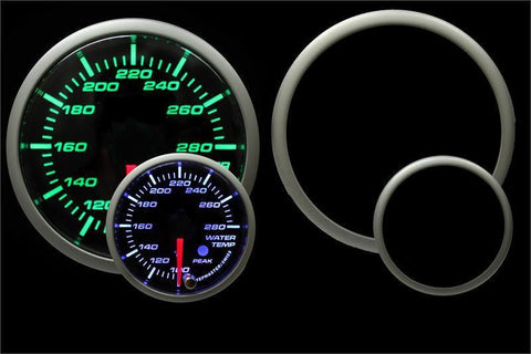 Prosport Premium 52mm Water Temperature Gauge (216SMWGWTSWL270-PK.F)