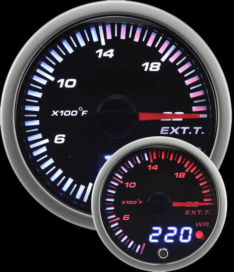 Prosport 60mm JDM Exhaust Gas Temperature Gauge (238JDMEGT.F)