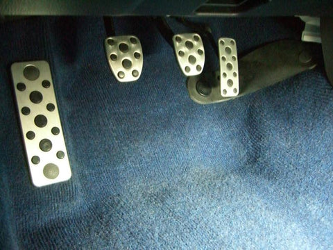 ProSport Subaru Aluminum Dead Pedal | 2002-2008 Subaru Impreza/WRX STI/Legacy/Custom (DP-PLATE3)
