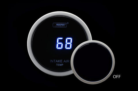 Prosport Digital 52mm Intake Air Temperaure Gauge (PSSITLCD-BL.F)