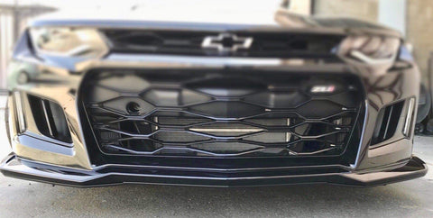 ProTEKt Front Bumper Skid Plates | 2017-2018 Chevrolet Camaro ZL1 (9-CECAZL1-170)