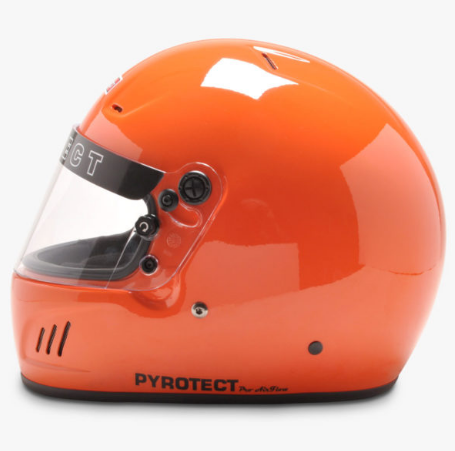 burnt orange motorcycle helmet Pyrotect SA2015 Pro Airflow Helmet