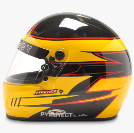 Pyrotect SA2015 Pro Airflow Rebel Helmet - Full Face/Yellow (9020994)