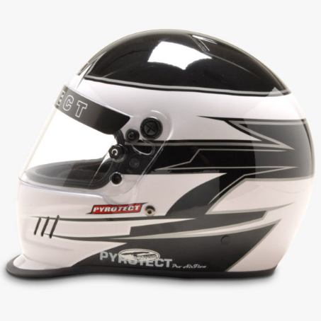 Pyrotect SA2015 Pro Airflow Rebel Duckbill Helmet - Full Face/White (9060991)