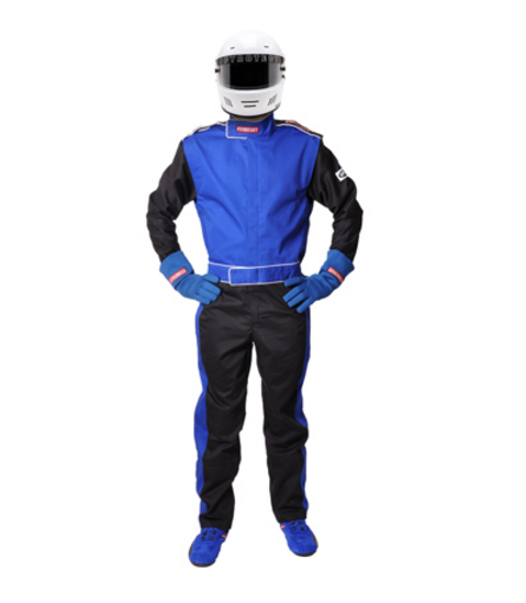 Pyrotect SFI-1 Sportsman Deluxe One Piece Racing Suit - Blue (110103)