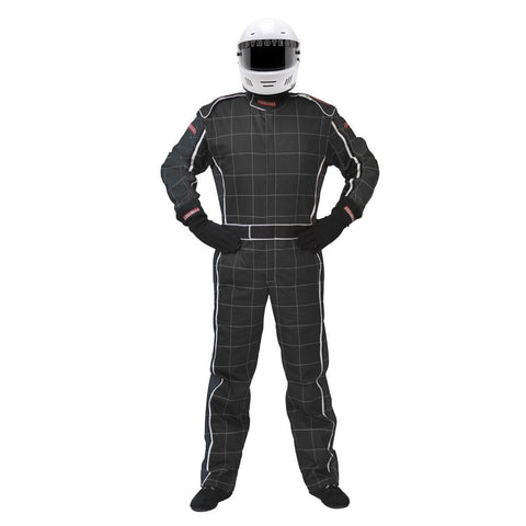 Pyrotect SFI-5 Ultra-1 One Piece Racing Suit - Black/Black (220101)