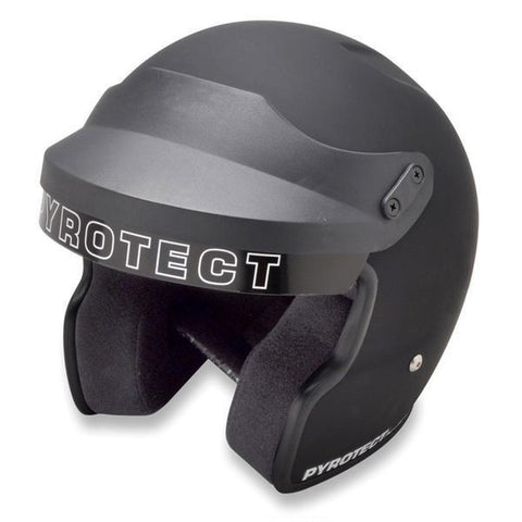 Pyrotect SA2015 Pro Sport Helmet - Open Face/Flat Black (8120995)