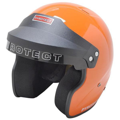 Pyrotect SA2015 Pro Sport Helmet - Open Face/Orange (8130995)