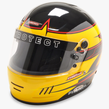 Pyrotect SA2015 Pro Airflow Rebel Helmet - Full Face/Yellow (9020994)