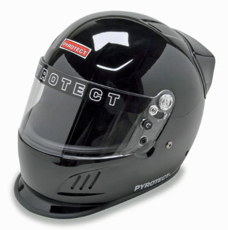 Pyrotect SA2015 Pro Airflow Duckbill Helmet - Full Face/Gloss Black (9070995)