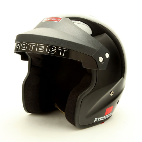 Pyrotect SA2015 Pro Airflow Helmet - Open Face/Gloss Black (9110995)