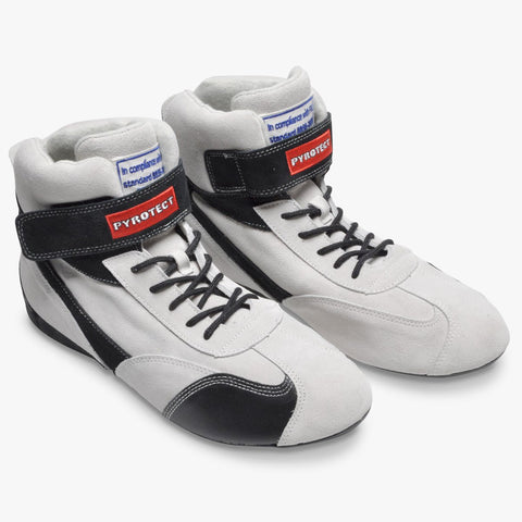 Pyrotect FIA Pro One Racing Shoes - White (X56060)