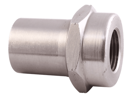 QA1 1" OD / LH 1/2-20 Thread / .058 Wall Hex Tube Adapter (1845-103)