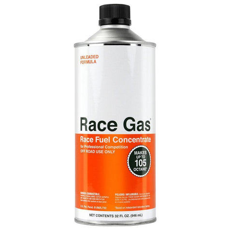 Race Gas Race Fuel Concentrate - up to 105 Octane | 32oz. Bottle