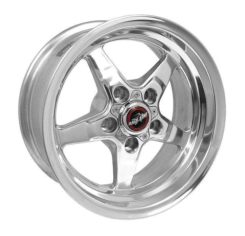 Race Star Drag Star Wheel - 15x8 Size / 5x4.75 Bolt / 3.07 CB / 12.7 Offset - Polished (92-580247DP)