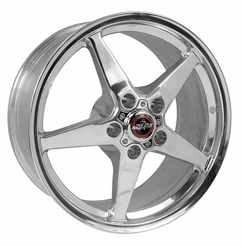 Race Star Drag Star Wheel - 18x10.5 Size / 5x4.75 Bolt / 3.07 CB / 60 Offset - Polished (92-805256DP)