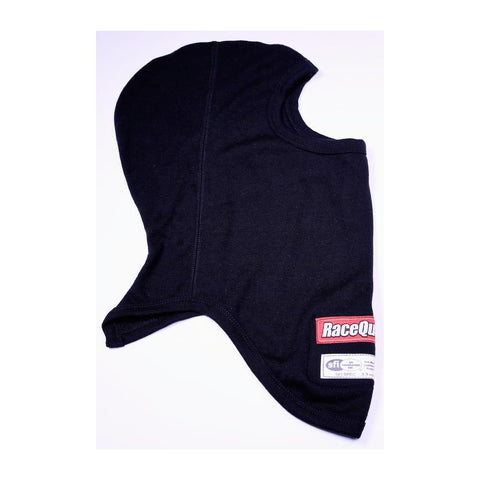 RaceQuip Black Single Layer Hood (433991)