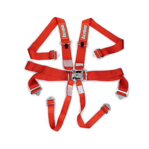 RaceQuip Latch & Link Harness - 6pt Set (712002/12)