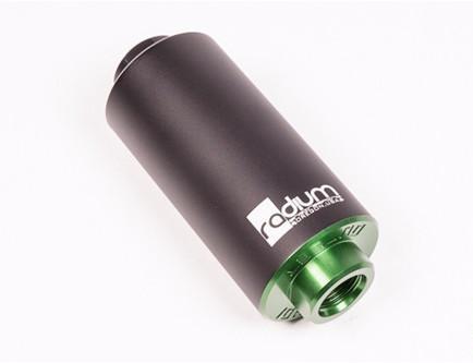 Radium High Flow Fuel Filter - 10 Micron Fine Stainless Cloth (20-0220-03)