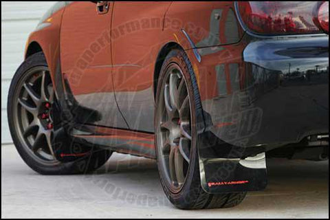RallyArmor Polyurethane Mudflaps V2 (WRX 2011+ / STi 2008-2011) HATCH ONLY - Modern Automotive Performance
 - 2