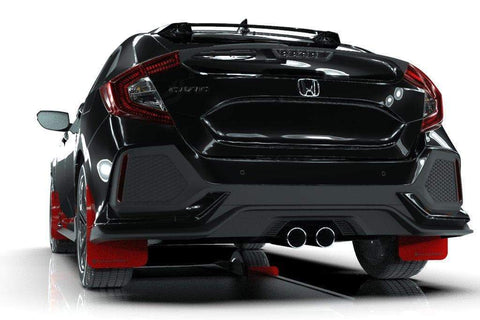 RallyArmor Polyurethane Mud Flaps | 2017-2021 Honda Civic Sport Touring FK7 (MF51-UR)