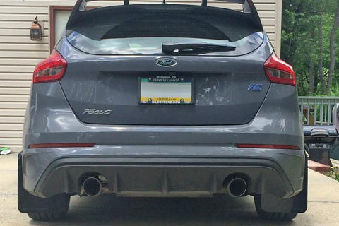 RallyArmor Polyurethane Mud Flaps | 2013+ Ford Focus Hatchback (MF27-UR)