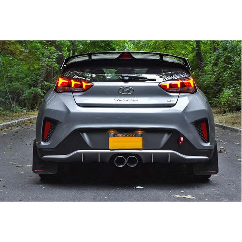 RallyArmor Polyurethane Mud Flaps | 2019-2021 Hyundai Veloster Turbo (MF58-UR)