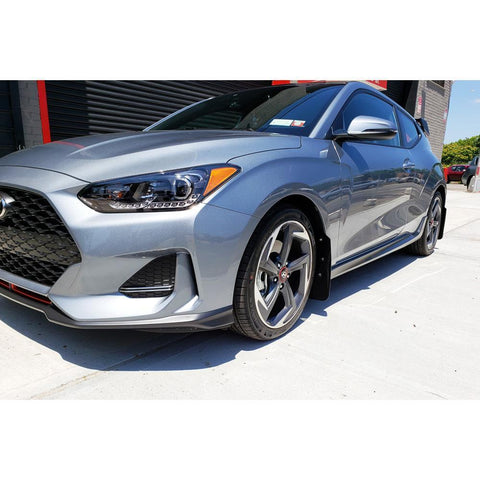 RallyArmor Polyurethane Mud Flaps | 2019-2021 Hyundai Veloster Turbo (MF58-UR)