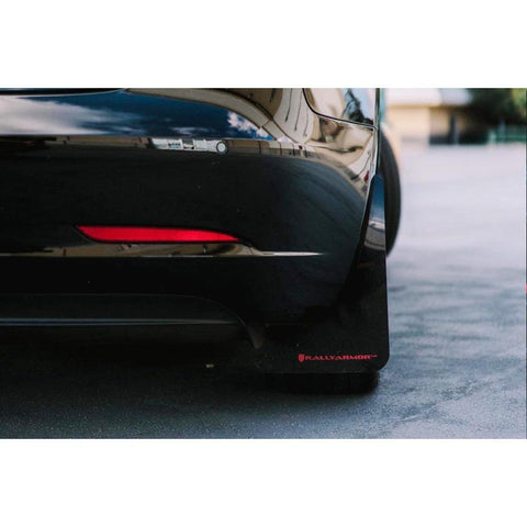RallyArmor UR Mud Flaps | 2017-2021 Tesla Model 3 (MF62-UR)