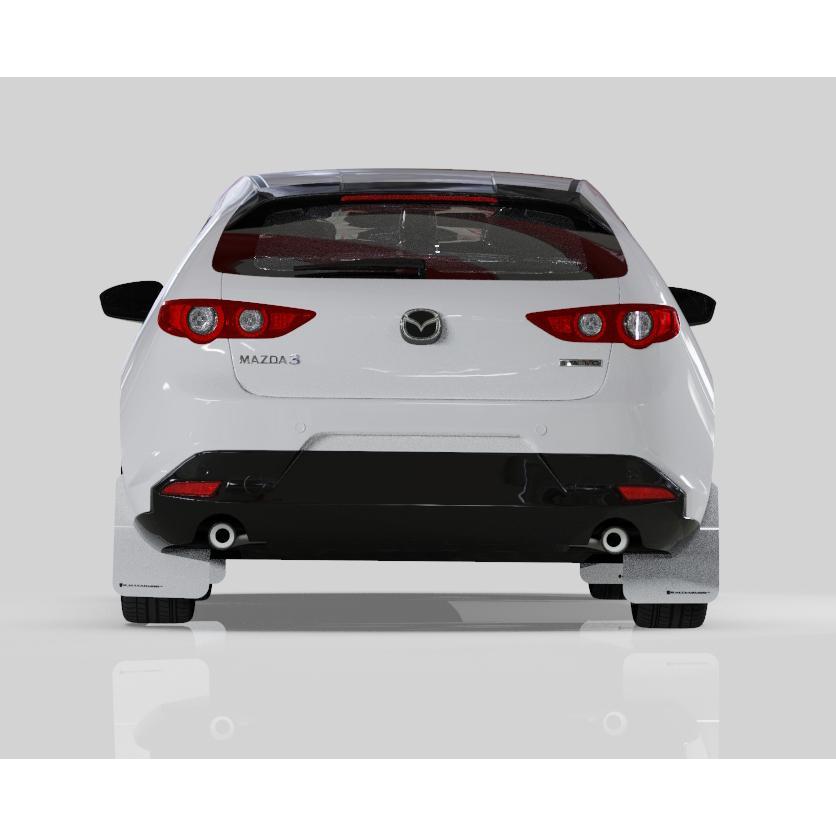 RallyArmor UR Mud Flaps | 2019-2020 Mazda 3 GT Sport Hatch (MF61