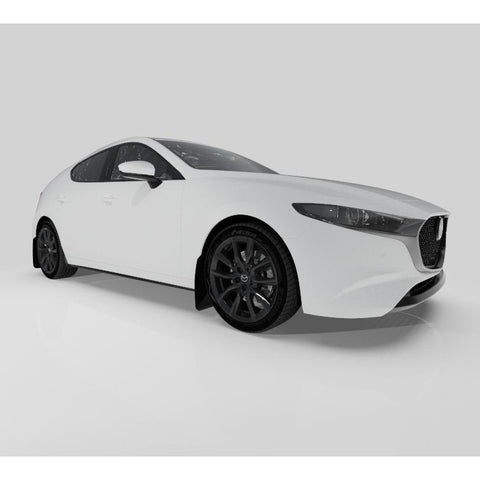 RallyArmor UR Mud Flaps | 2019-2020 Mazda 3 GT Sport Hatch (MF61-UR)