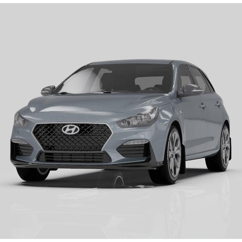 RallyArmor UR Mud Flaps | 2019-2020 Hyundai Elantra GT N Line (MF59-UR)